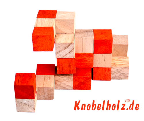 solution de boîte de niveau de cube de serpent orange étape 6 solution pour le puzzle de bois de cube de serpent