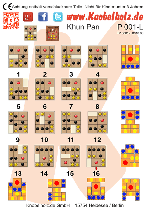 Solution Khun Pan jeu de diapositives en bois pour impression et en téléchargement