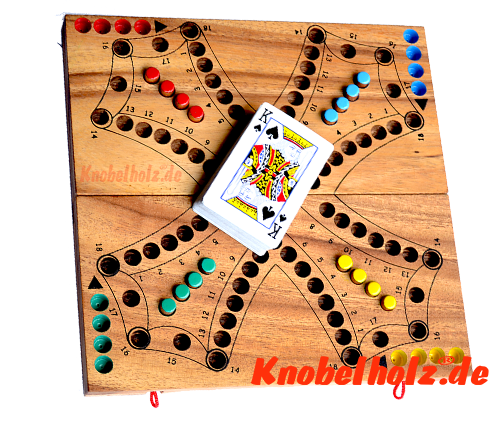 Tock, Tac, Dog Game or Dog Game made of wood Game situation for game rules Game Instructions Brändi Dog