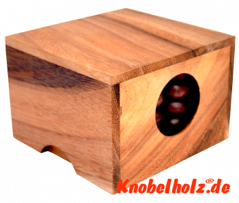 Raummühle, vier und Du gewinnst Connect Four 4x4 Bingo 3D Vier Gewinnt Samanea Box Strategiespiel für 2 Spieler mit den Maßen 12,0 x 11,8 x 8,2 cm wooden box Monkey Pod